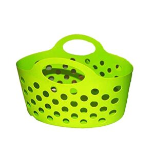 Assorted Multicolor Basket with Handles 3ct