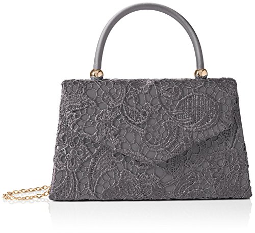 SwankySwans Kendall Lace Smart Elegant, Grey (Grey)