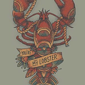 Wells Beach, Maine, You're my Lobster, Lobster Tattoo 84699 (24x36 SIGNED Print Master Art Print, Wall Decor Poster)