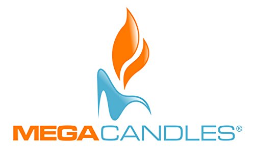 Mega Candles 12 pcs Unscented Rose Gold Votive Candle, Hand Poured Wax Candles 15 Hours 1.5 Inch x 2.25 Inch, Home Décor, Wedding Receptions, Baby Showers, Birthdays, Celebrations, Party Favors & More