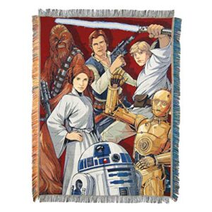 northwest woven tapestry throw blanket, 48 x 60 inches, rebel forces