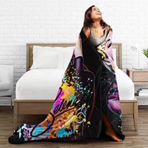 Shxjdthafa Selena Quintanilla Ultra-Soft Micro Fleece Blanket Throw Super Soft Blanket 60"x50"