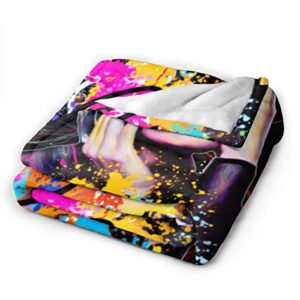 Shxjdthafa Selena Quintanilla Ultra-Soft Micro Fleece Blanket Throw Super Soft Blanket 60"x50"