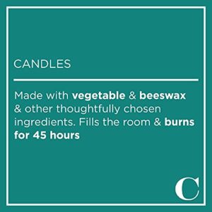 Caldrea Scented Candle, Made with Essential Oils and Other Thoughtfully Chosen Ingredients, 45 Hour Burn Time, Ginger Pomelo Scent, 8.1 oz