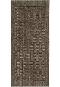 safavieh palm beach collection 2′ x 3′ silver pab359d sisal accent rug