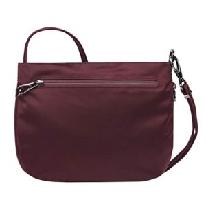 Travelon Expansion Crossbody Bag, Wine, One Size