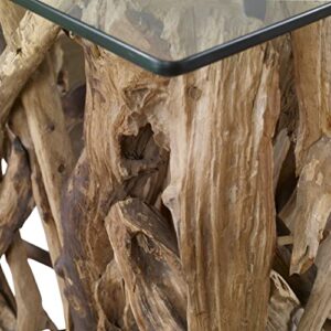 Spectacular Driftwood Console Table