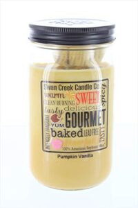 swan creek candle pumpkin vanilla 24 oz