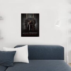 Game of Thrones You Win or You Die Iron Throne Ned Stark TV Cool Wall Decor Art Print Poster 24x36