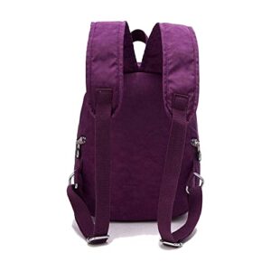 Echofun Nylon Mini Casual Waterproof Backpack Shoulderbag Rucksack Travel Bag Daypack for Girls Womens