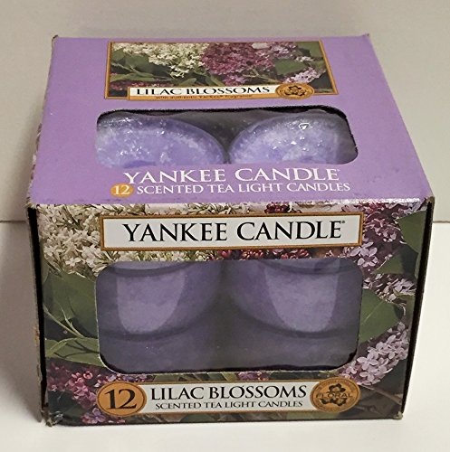 Lilac Blossom Set of 12 Tealights by Yankee Candle