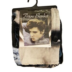 Midsouth Products Elvis Throw Blanket - Blue Sweater