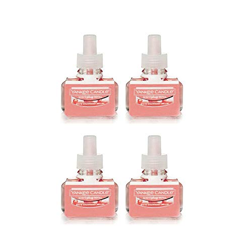 Yankee Candle 4 Pack of White Strawberry Bellini ScentPlug Refill 0.6 Oz.