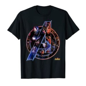 Marvel Avengers Infinity War Neon Team T-Shirt