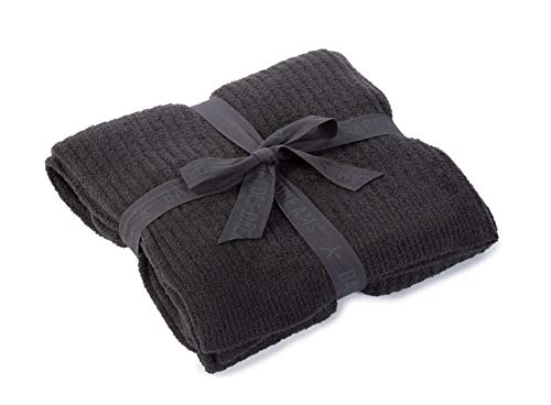 Barefoot Dreams CozyChic Lite Ribbed Throw Carbon One Size