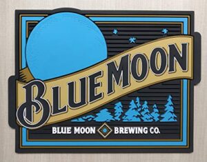 blue moon bar mat professional spill mat wait station drip mat 12×9 coaster