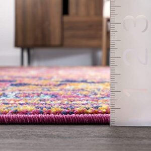 nuLOOM Persian Vonda Area Rug, 6' 7" x 9', Pink