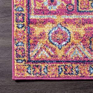 nuLOOM Persian Vonda Area Rug, 6' 7" x 9', Pink