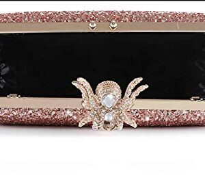 KALINNU Evening Bag Clutch Purses for Women,Party Wedding Formal Shoulder Handbag Evening Clutch Bag