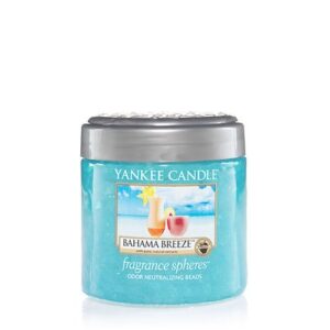 yankee candle bahama breeze fragrance spheres odor neutralizing beads, fruit scent