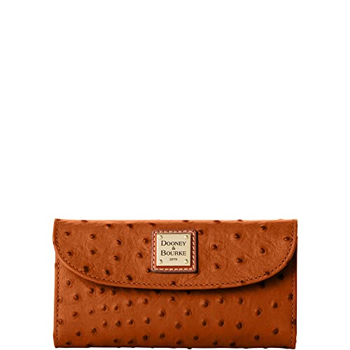 Dooney & Bourke Ostrich Continental Clutch Wallet