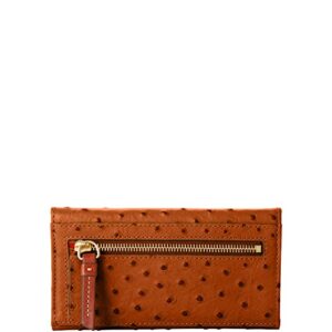 Dooney & Bourke Ostrich Continental Clutch Wallet