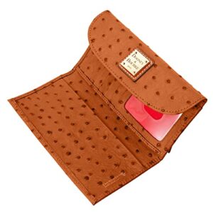 Dooney & Bourke Ostrich Continental Clutch Wallet