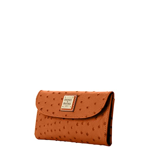 Dooney & Bourke Ostrich Continental Clutch Wallet