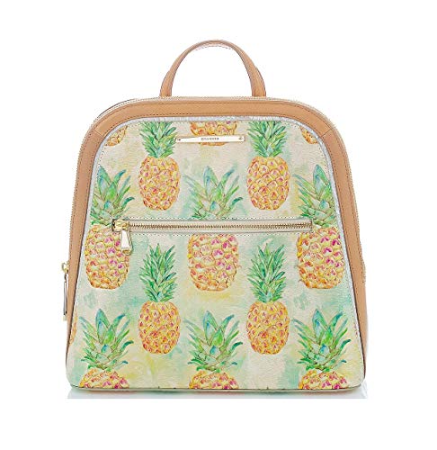 BRAHMIN Women's Pompano Collection Pineapple Felicity Backpack, Multi