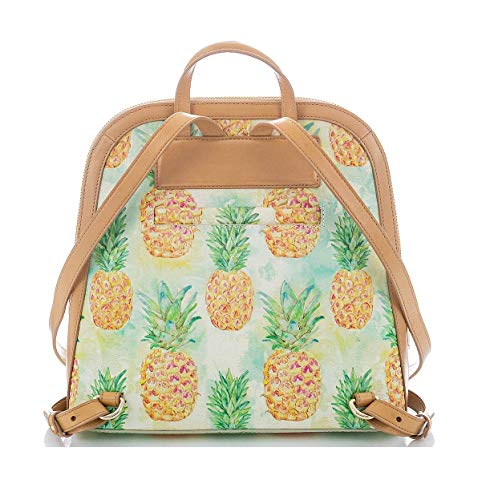 BRAHMIN Women's Pompano Collection Pineapple Felicity Backpack, Multi