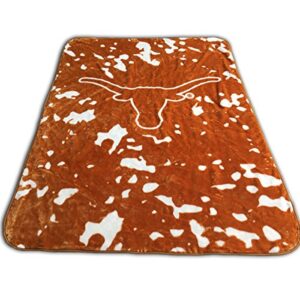 College Covers Texas Longhorns Throw Blanket