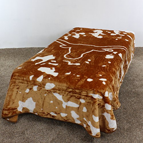 College Covers Texas Longhorns Throw Blanket