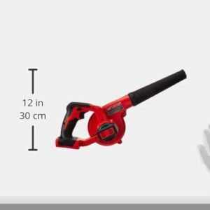 Milwaukee 0884-20 M18 18 V Litio Ion 100 CFM 160 MPH Inalámbrico Compacto Multipropósito Utility Blower