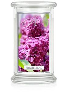 kringle candle fresh lilac | large 2-wick classic jar (22oz)