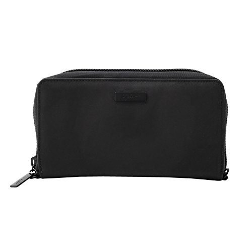 JuJuBe Be Spendy Zippered Wallet, Onyx Collection - Black Out