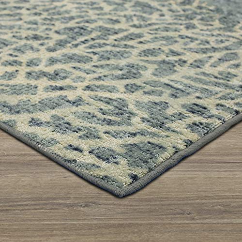 Mohawk Home Coral Reef Coastal Area Rug, 5'x8', Blue