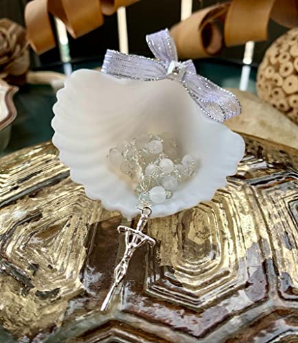 Baptism Candle Ribbons Details