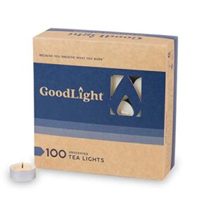 goodlight 5 hour tea lights 100pk, 100 ct