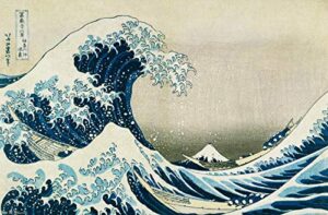 trends international the great wave wall poster 22.375″ x 34″