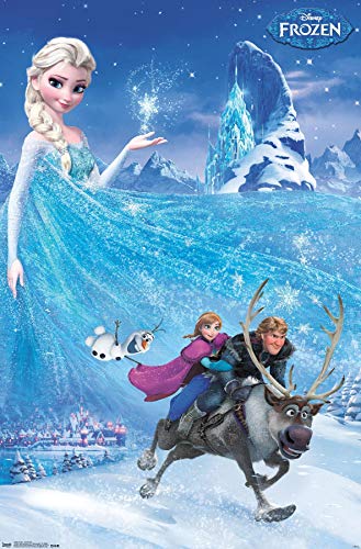 Trends International Disney Frozen - Adventure One Sheet Wall Poster, 22.375" x 34", Unframed Version