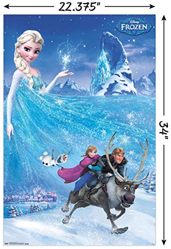 Trends International Disney Frozen - Adventure One Sheet Wall Poster, 22.375" x 34", Unframed Version