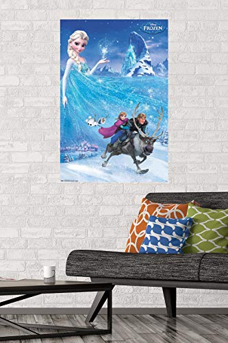 Trends International Disney Frozen - Adventure One Sheet Wall Poster, 22.375" x 34", Unframed Version