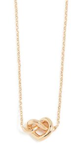 kate spade new york loves me knot mini pendant gold one size