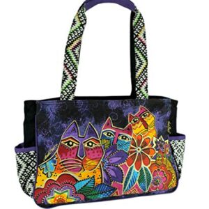 Laurel Burch Laurel's Garden Medium Tote Handbag