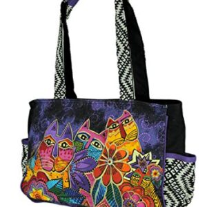 Laurel Burch Laurel's Garden Medium Tote Handbag