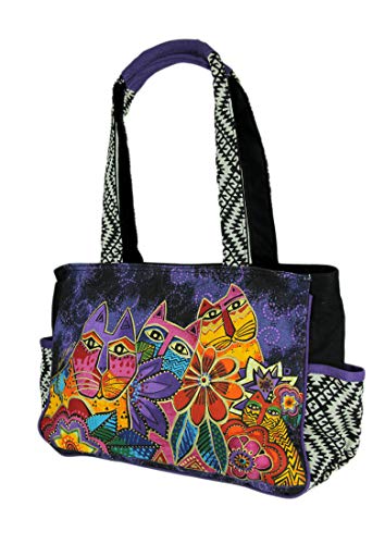 Laurel Burch Laurel's Garden Medium Tote Handbag