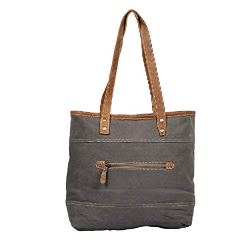 Myra Bag Objet d'art Upcycled Canvas Tote Bag S-1385