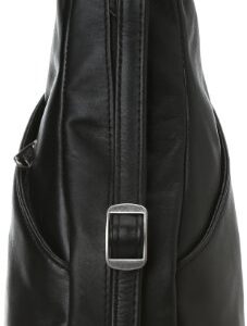 AmeriBag Healthy Back Bag Leather Large Baglett, Black