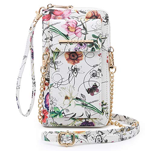 Dasein Crossbody Bag Phone Purse Handbag for Women Shoulder Bag Credit Card Wristlet Wallet with Multi Pockets