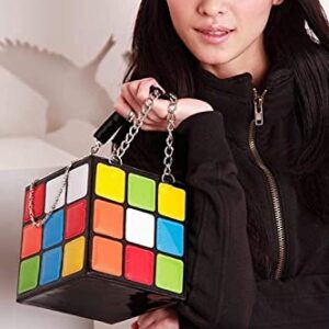 Women's Cute cube Shape Handbag Magic Shoulder Bag Clutch Bag, Colorful, 15x15x15